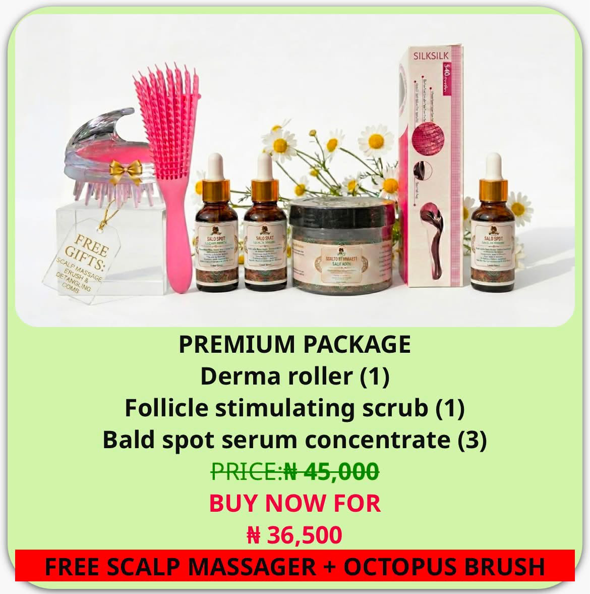 Bald spot kit (PREMIUM)